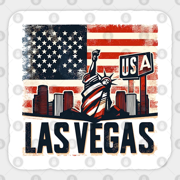 Las Vegas Sticker by Vehicles-Art